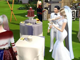 Frigid Boda de Superhero y Supergirl Fotos a flu Novia Corazón Roto al Marido Cornudo Hentai Netorare Fuerte