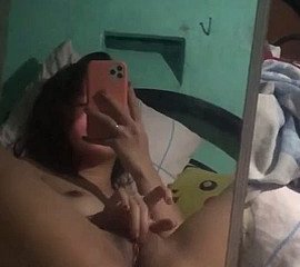 se masturbar na frente do espelho
