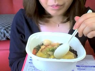 T Haru ASMR ChukaDon Mangkuk Cina Tangan kiri