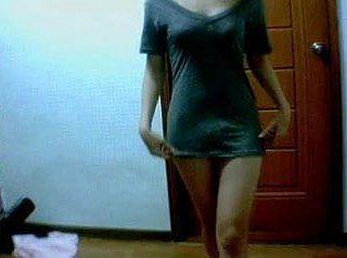 Korean webcam woman unlace will not hear of rags and showing pussy